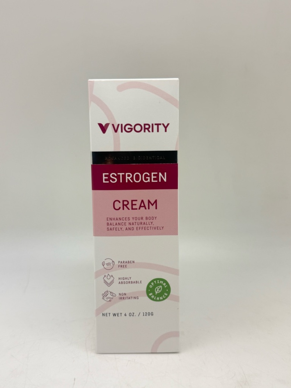 Vigority Estrogen Cream Enhance Your Body Balance 4 oz